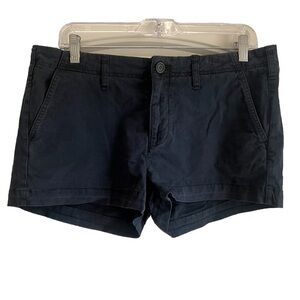 Superdry Vintage Navy Chino Hot Shorts Size 8